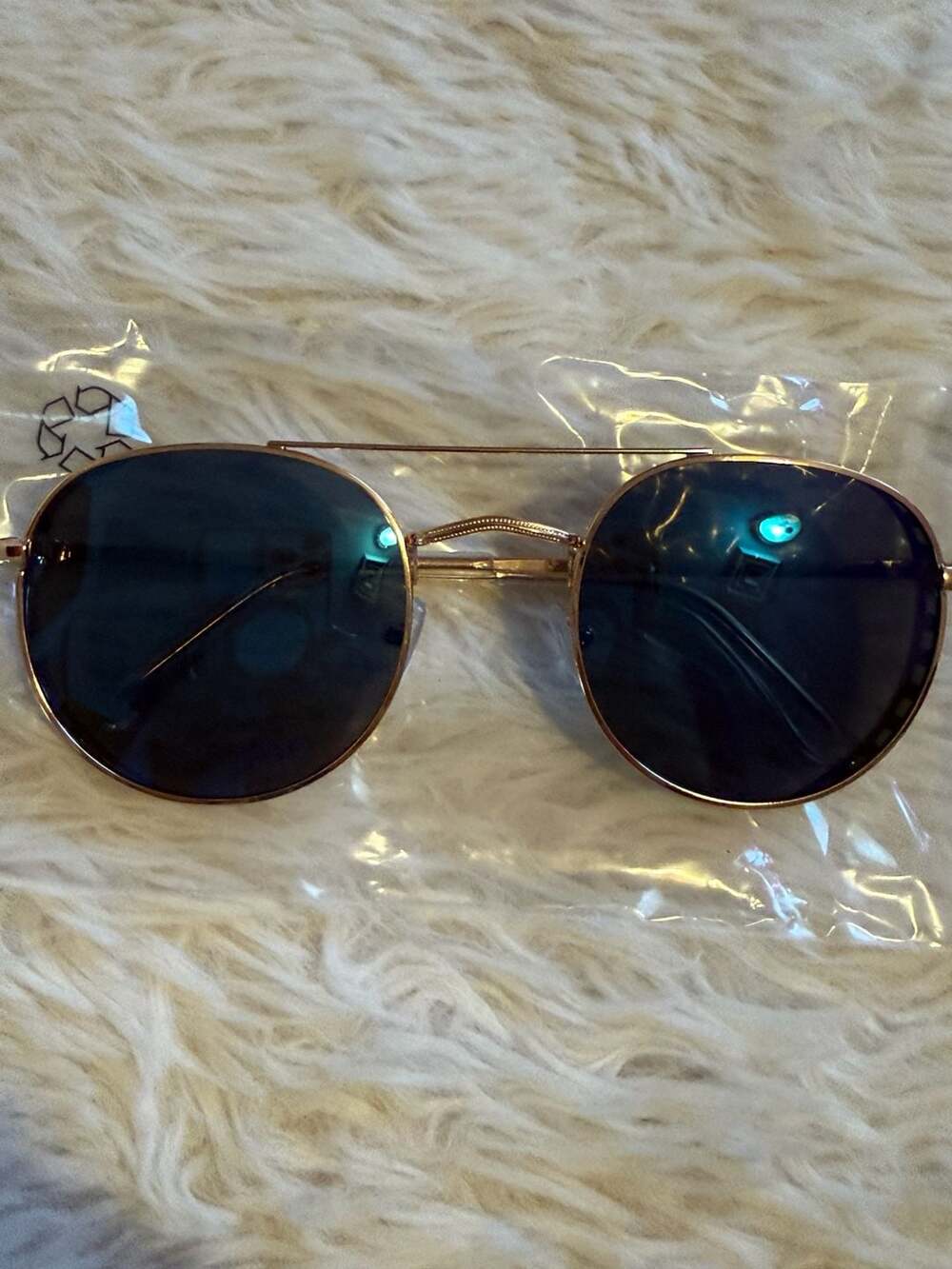 I-Sea Easton Gold Smoke Polarized Sunglasses